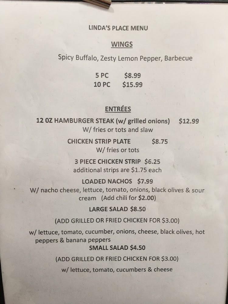 Linda's Place at The Rebel Menu image 4
